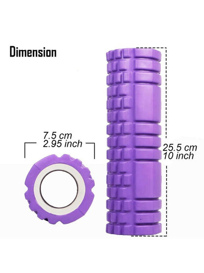 Massage Roller, Small. Durable hollow core construction Perfect for muscle recovery Multi ribbed contact points Length Approx 28cm x Diameter 10cm 
