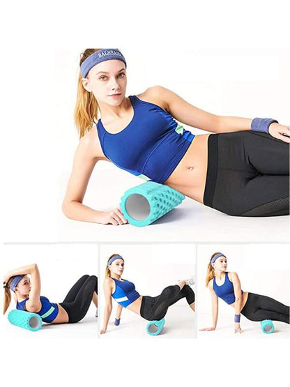 Massage Roller Large . Durable hollow core construction Perfect for muscle recovery Multi ribbed contact points Length 32cm x Diameter 13cm