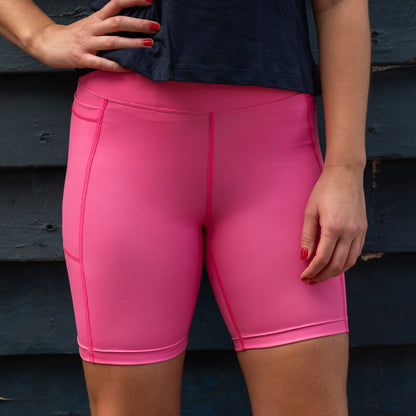 PINK Bike Shorts with Pockets