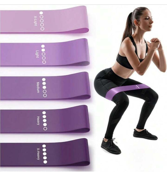 STRETCH Resistance Bands - 5 Pack