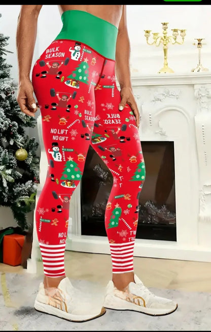 Christmas Workout Leggings