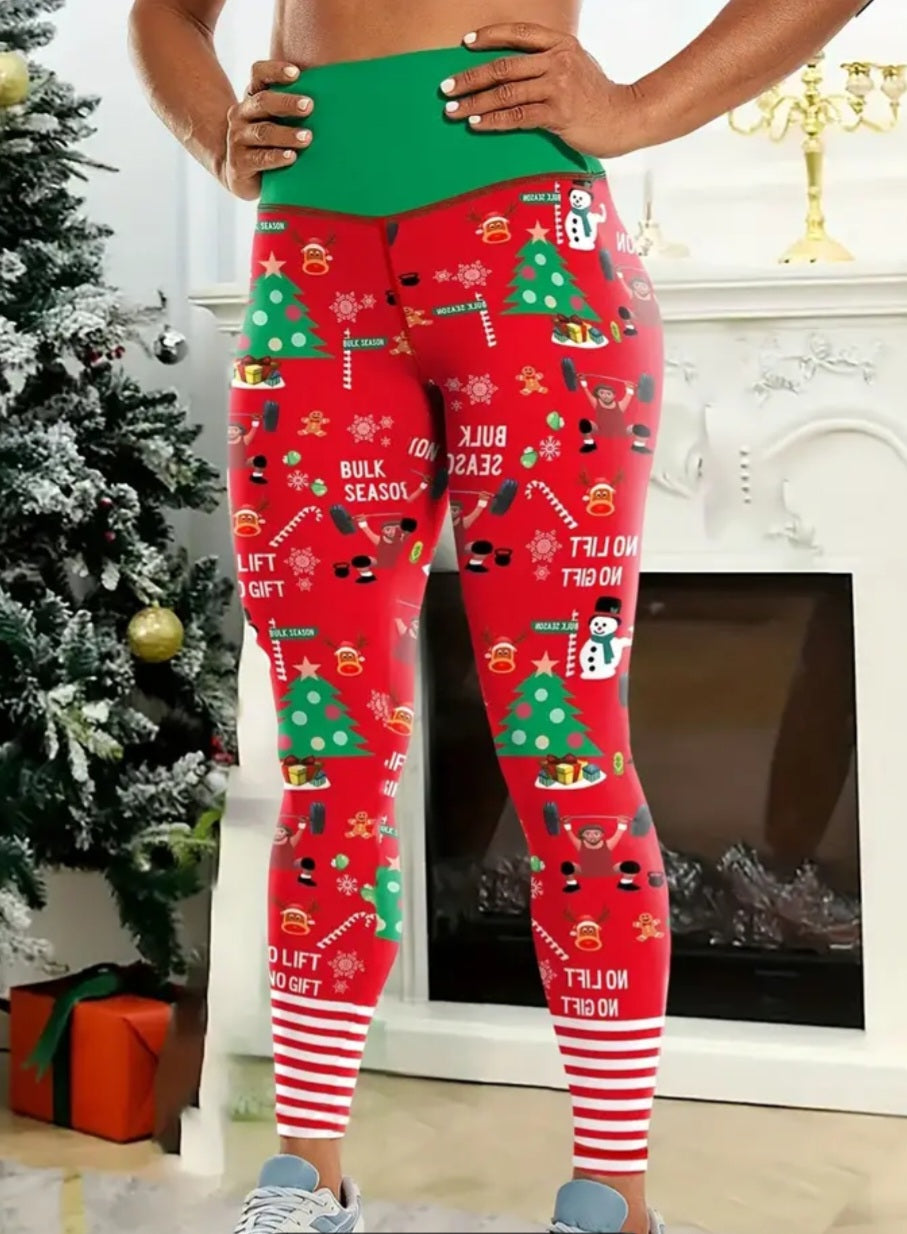 Christmas Workout Leggings