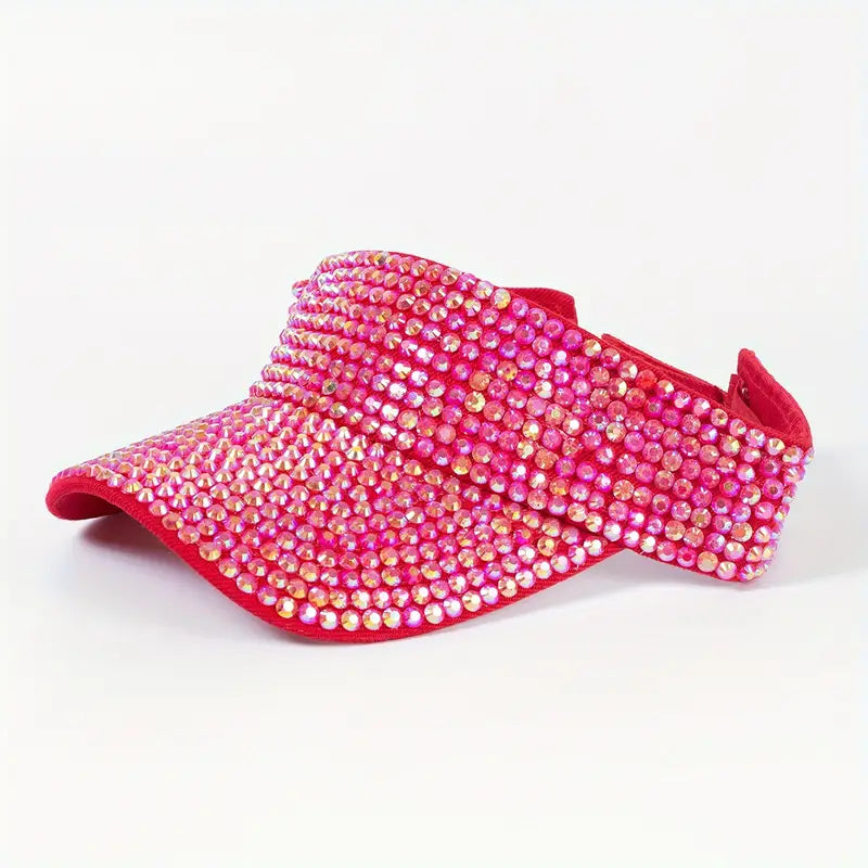 Pink Rhinestone Peaks