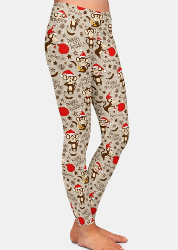 Fun christmas outlet leggings